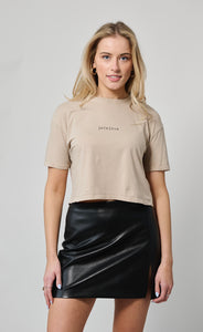 T-shirt court JETELOVE Crop T-shirt