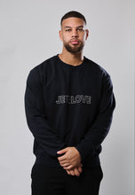 Load image into Gallery viewer, Chandail unisexe JETELOVE brodé  JETELOVE unisex embroidered crewneck