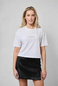 T-shirt court JETELOVE Crop T-shirt